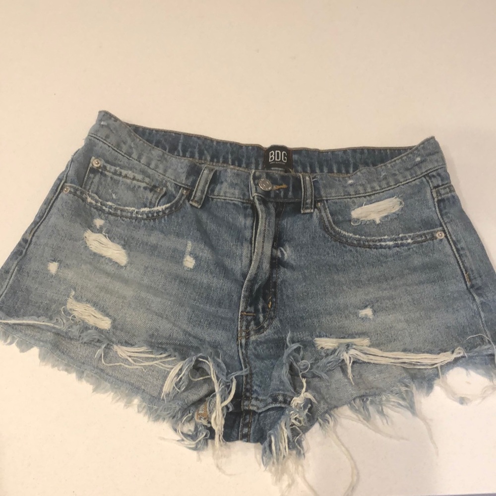 BDG denim shorts